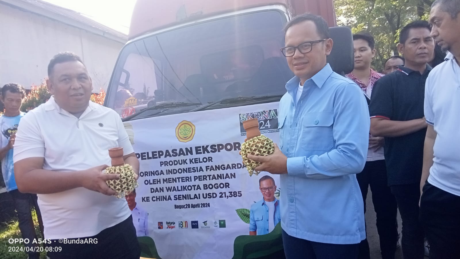 Bima Arya Resmikan Pelepasan Produk Briket Arang & Produk Kelor.